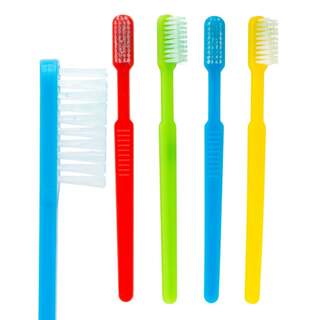 Disposables toothbrushes with paste 