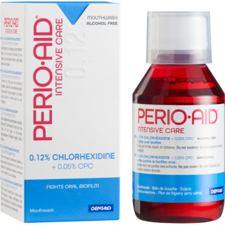 Skalavimo skystis Perio-Aid Intensive Care 0,12% (150ml)