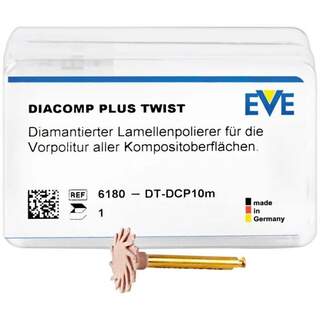 EVE Diacomp PlusTwist rausvas 11mm (10vnt)